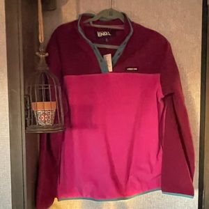 NWT Lands End Fleece Pullover